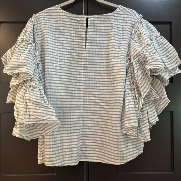 Ruffle Sleeve Top - Picture 3 of 4